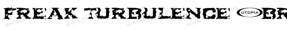 Freak Turbulence -BRK-1字体转换